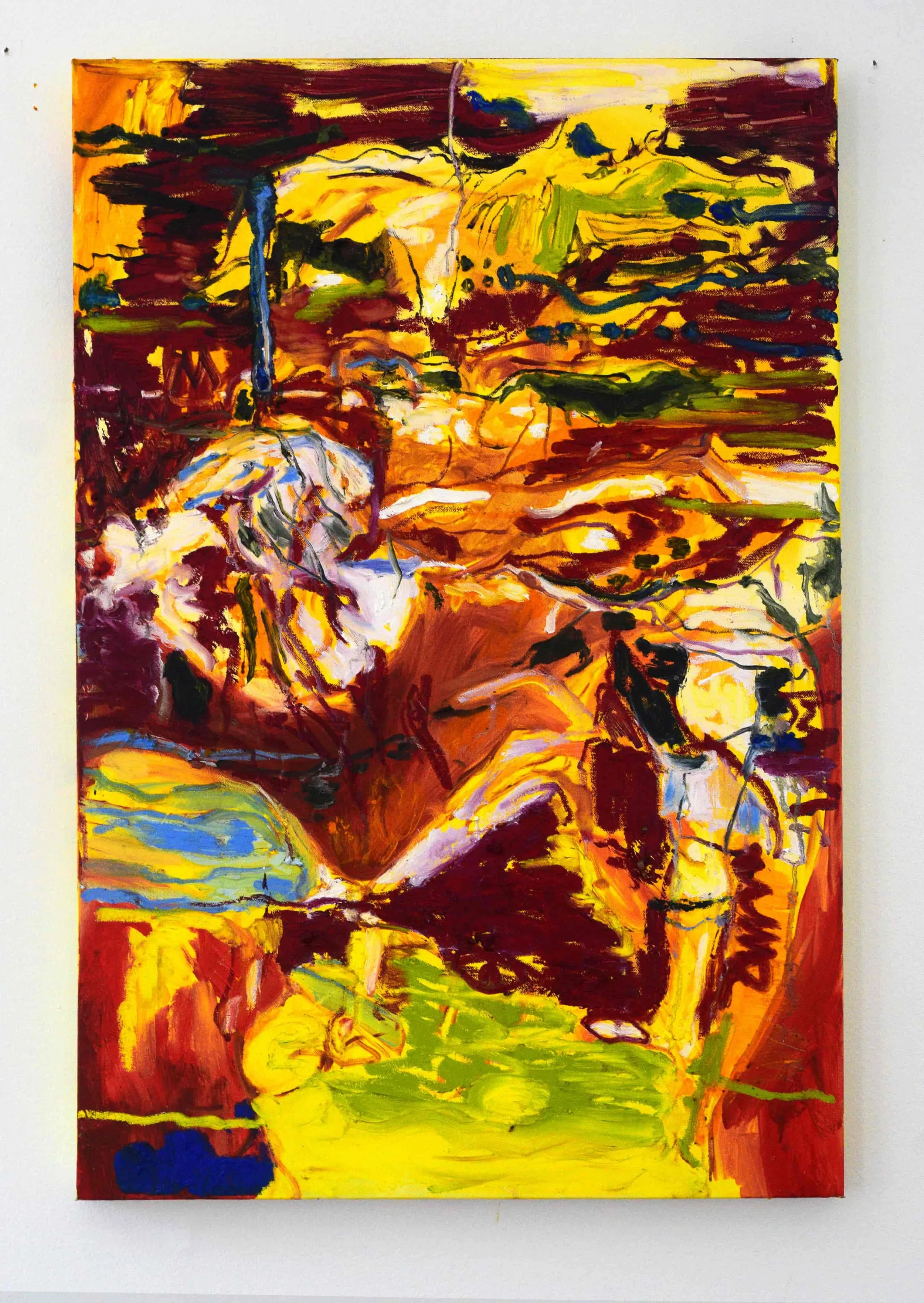 Massacre, oil on canvas