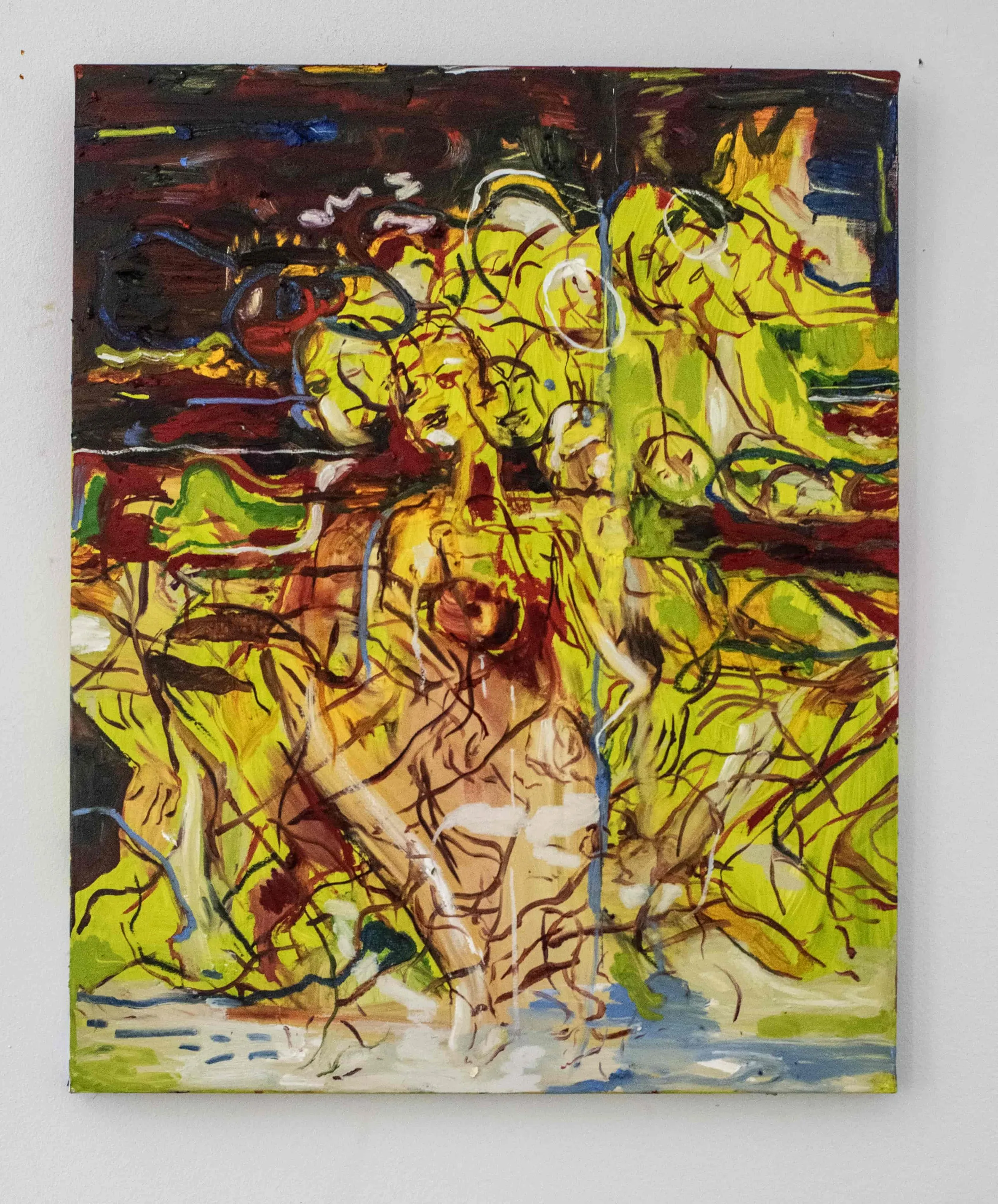 Motion Over Narrative, oil on linen